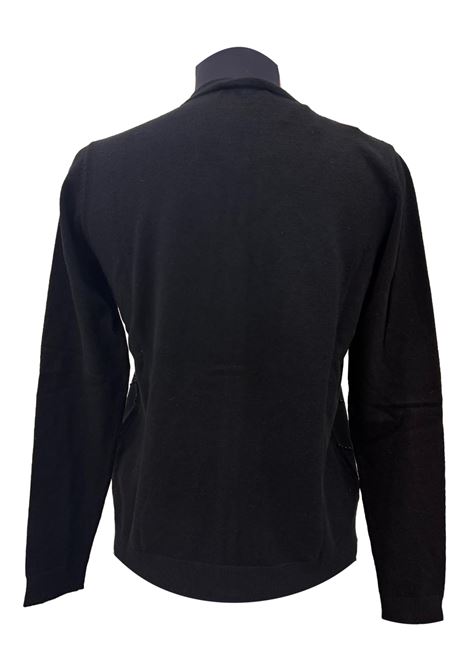 Cardigan con ricami CECILIA BENETTI | Maglie | 92 560NERO